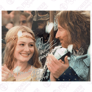 Eowyn & Faramir 'Coronation' 8" x 10" Print Signed by Miranda Otto & David Wenham - Pioneer Signings
