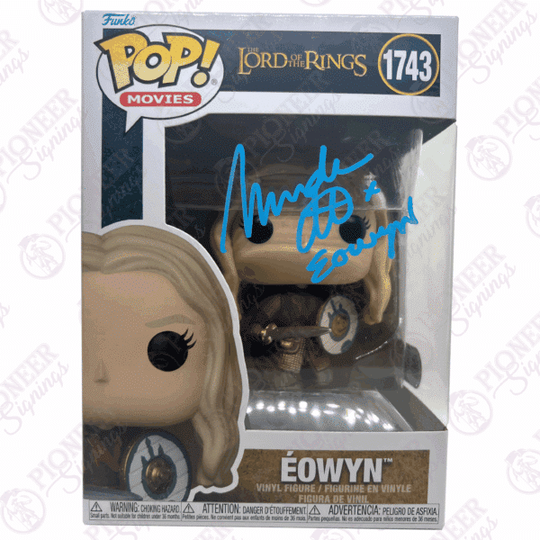 Lord of the Rings Exclusive "Eowyn" Funko Pop Signed by Miranda Otto - Pioneer Signings