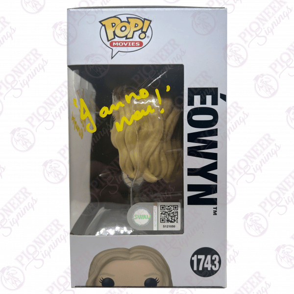 Lord of the Rings Exclusive "Eowyn" Funko Pop Signed by Miranda Otto - Pioneer Signings