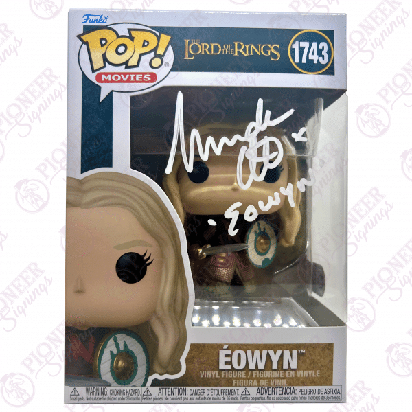 Lord of the Rings Exclusive "Eowyn" Funko Pop Signed by Miranda Otto - Pioneer Signings