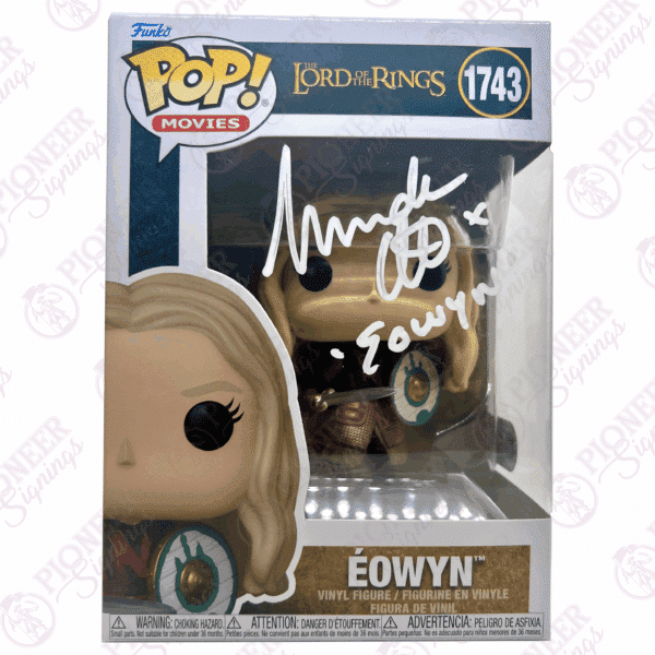 Lord of the Rings Exclusive "Eowyn" Funko Pop Signed by Miranda Otto - Pioneer Signings
