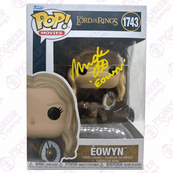 Lord of the Rings Exclusive "Eowyn" Funko Pop Signed by Miranda Otto - Pioneer Signings