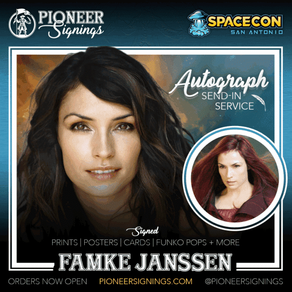 Famke Janssen - SPACECON - San Antonio - Pionner Signings
