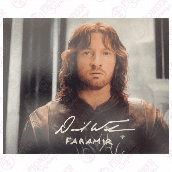 Faramir 'Banishment' 8" x 10" Print Signed by David Wenham - Pioneer Signings