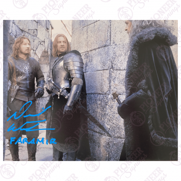 Faramir, Boromir & Denethor 8" x 10" Print Signed by David Wenham - Pioneer Signings
