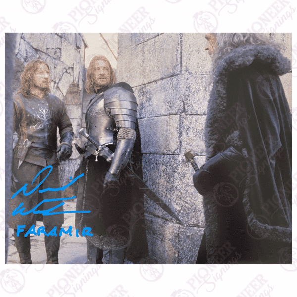 Faramir, Boromir & Denethor 8" x 10" Print Signed by David Wenham - Pioneer Signings