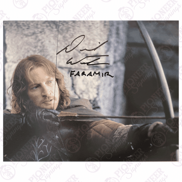 Faramir 'Archer' 8" x 10" Print Signed by David Wenham - Pioneer Signings