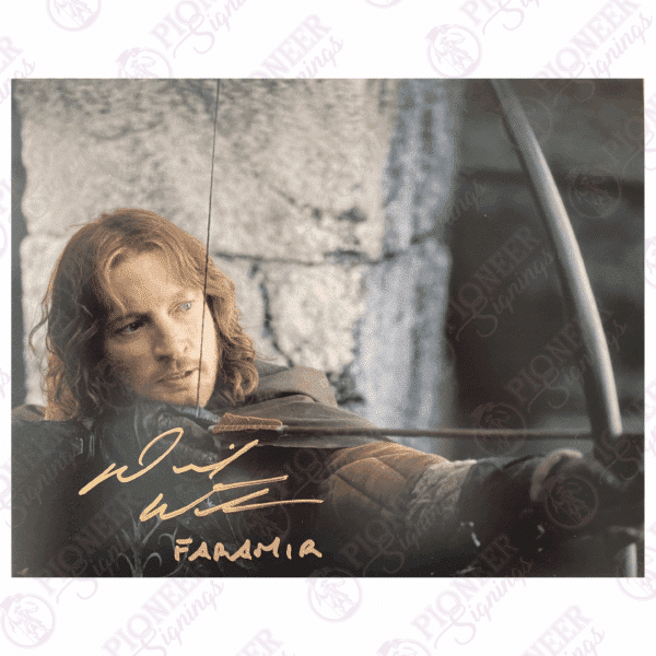 Faramir 'Archer' 8" x 10" Print Signed by David Wenham - Pioneer Signings