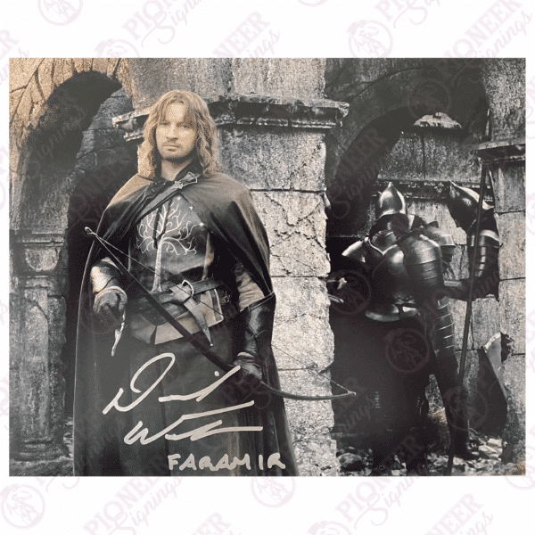 Faramir 'Ithilien' 8" x 10" Print Signed by David Wenham - Pioneer Signings