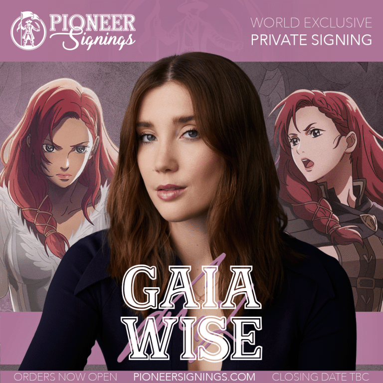 Gaia Wise - War of the Rohirrim - Pioneer Signings