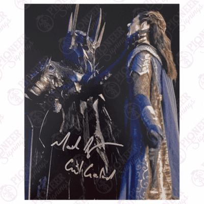Lord of the Rings - LOTR - Sauron/Gil-Galad - Pioneer Signings