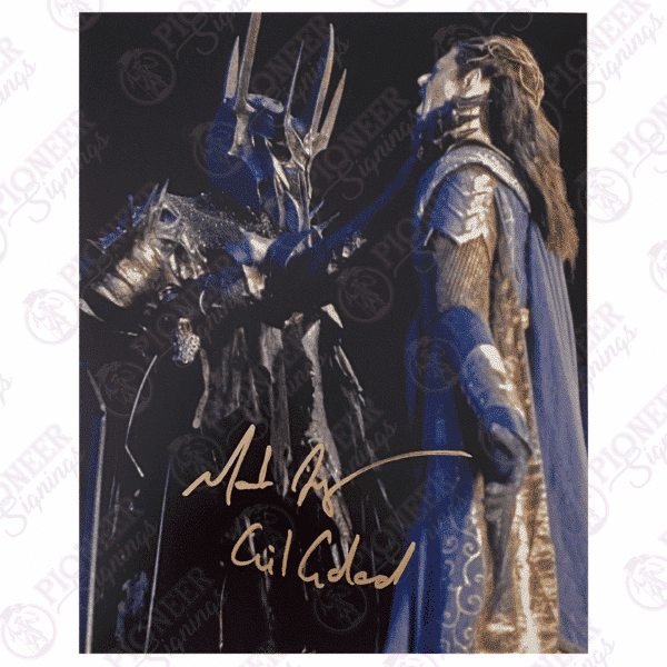 Lord of the Rings: Gil-galad 8" x 10" Print Signed by Mark Ferguson - Pioneer Signings