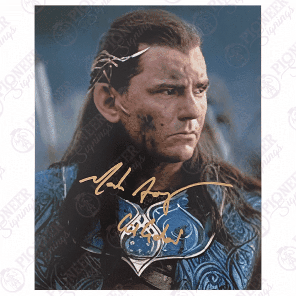 Lord of the Rings: Gil-galad 8" x 10" Print Signed by Mark Ferguson - Pioneer Signings