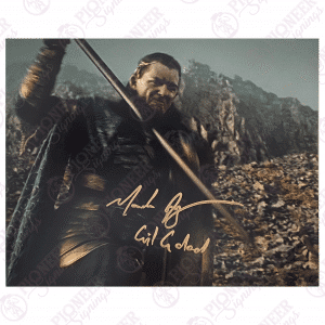 Lord of the Rings: Gil-galad 8" x 10" Print Signed by Mark Ferguson - Pioneer Signings