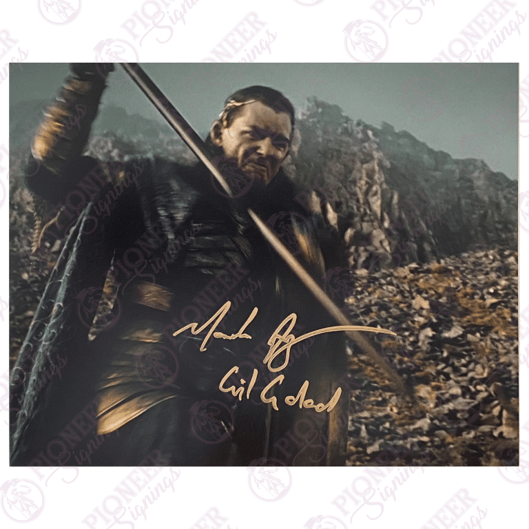 Lord of the Rings: Gil-galad 8" x 10" Print Signed by Mark Ferguson - Pioneer Signings
