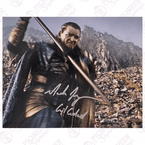 Lord of the Rings: Gil-galad 'Spear' 8" x 10" Print Signed by Mark Ferguson (Silver) (CoA optional)