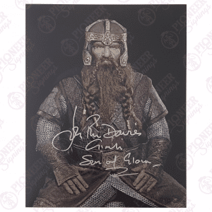 Gimli 8" x 10" Print Signed by John Rhys-Davies - Pioneer Signings