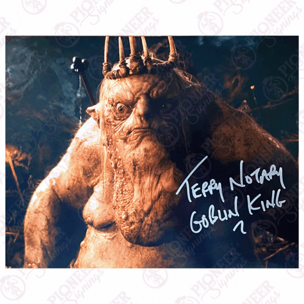 The Hobbit - Goblin King - 8x10 Print signed by Terry Notary - Pioneer Signings
