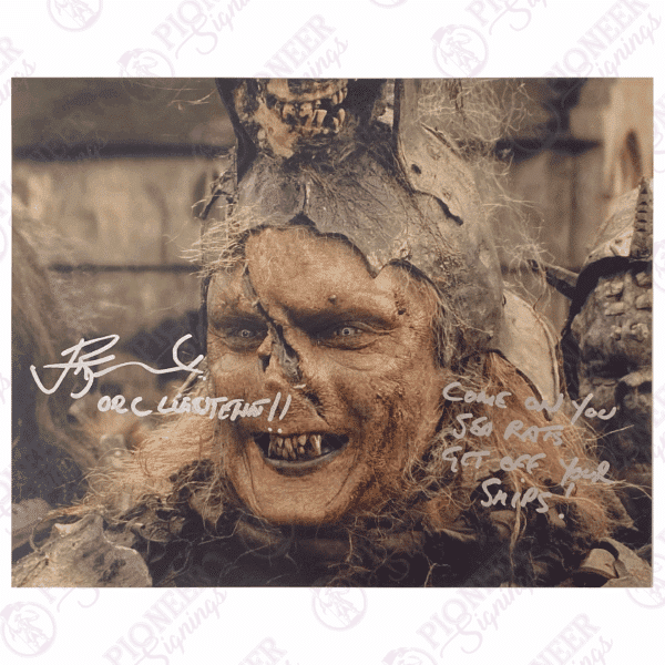 Lord of the Rings: Guritz 'Orc Lieutenant' - Joel Tobeck - Pioneer Signings