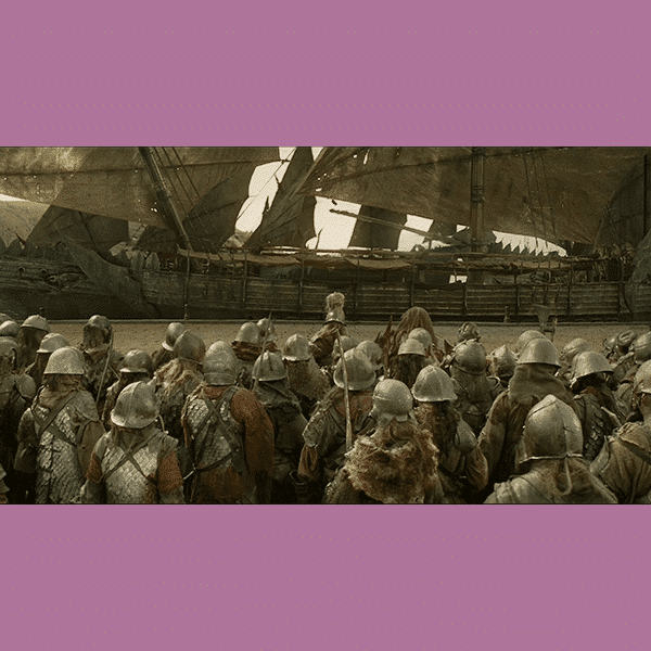 Joel Tobeck - Guritz 8 - Lord of the Rings - Pioneer Signings