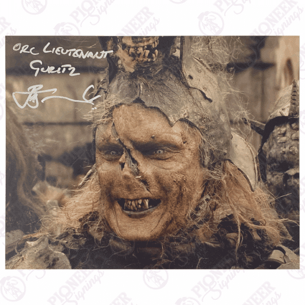 Lord of the Rings: Guritz 'Orc Lieutenant' - Joel Tobeck - Pioneer Signings