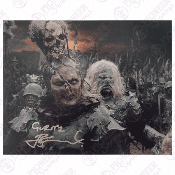 Lord of the Rings: Guritz 'Orc Lieutenant' - Joel Tobeck - Pioneer Signings
