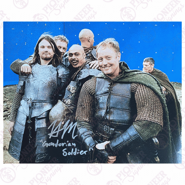 The Lord of the Rings - Gondorian Soldier - 8x10 Print signed by Henry Mortensen - Pioneer Signings
