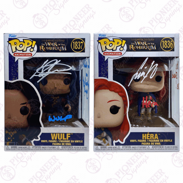 The Lord of the Rings: The War of the Rohirrim - Héra & Wulf Funko Pop Package - Luca Pasquilano & Gaia Wise