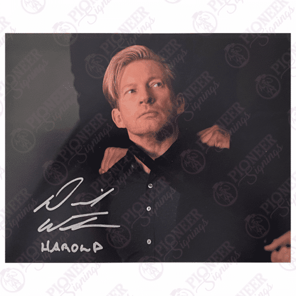 Iron First 'Harold' 8" x 10" Print Signed by David Wenham - Pioneer Signings