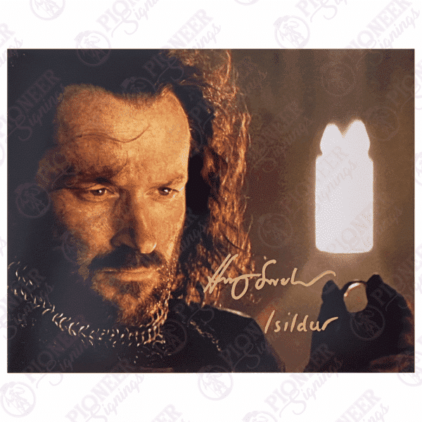Isildur 8" x 10" Print Signed by Harry Sinclair - Pioneer Signings