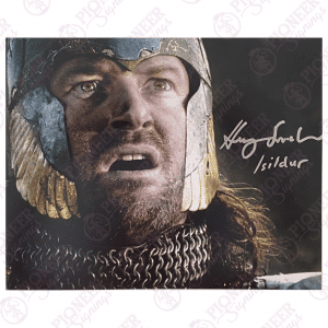Isildur 8" x 10" Print Signed by Harry Sinclair - Pioneer Signings