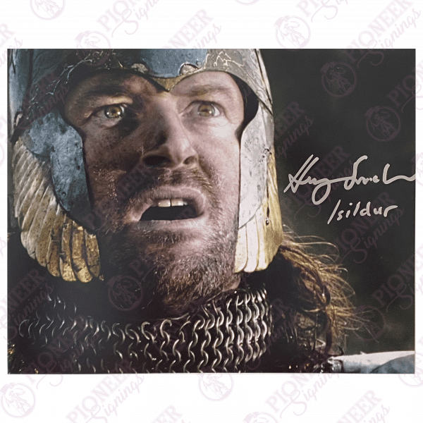 Isildur 8" x 10" Print Signed by Harry Sinclair - Pioneer Signings