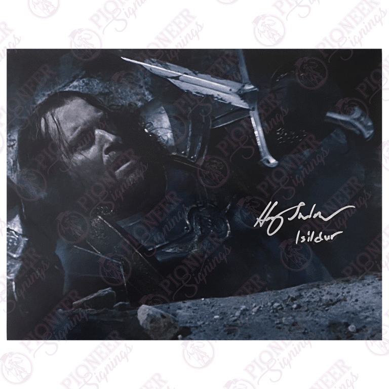 Isildur 'The Shards of Narsil' 11" x 14" Print Signed by Harry Sinclair - Pioneer Signings