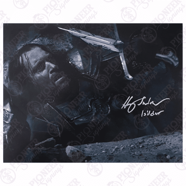 Isildur 'The Shards of Narsil' 11" x 14" Print Signed by Harry Sinclair - Pioneer Signings