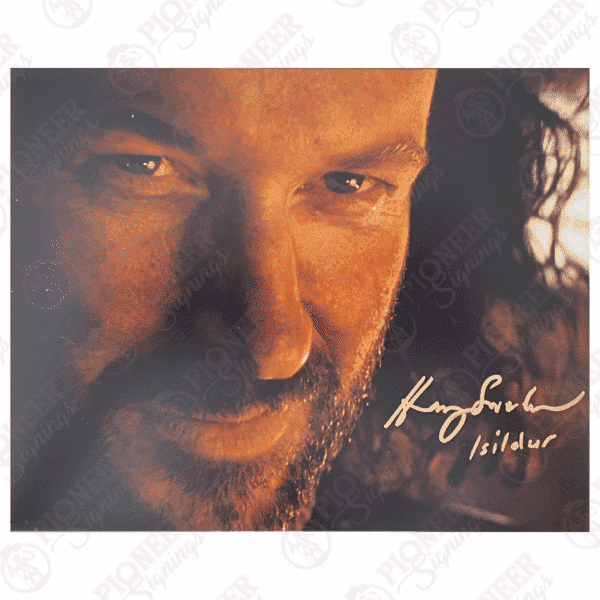 Isildur 8" x 10" Print Signed by Harry Sinclair - Pioneer Signings