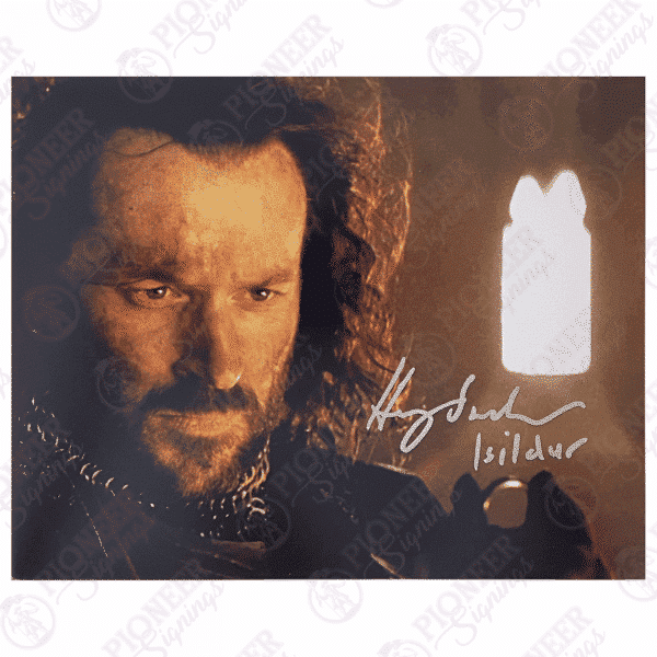 Isildur 8" x 10" Print Signed by Harry Sinclair - Pioneer Signings