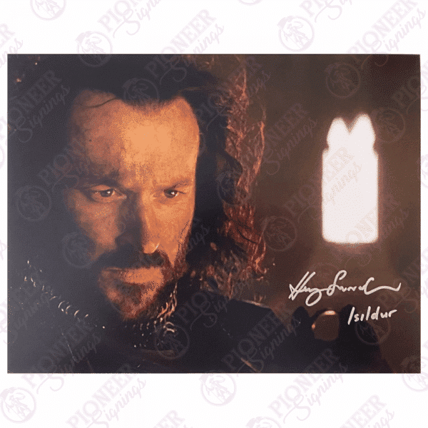 Isildur 'The One Ring' 11" x 14" Print Signed by Harry Sinclair - Pioneer Signings
