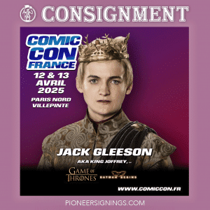 Jack Gleeson - Game of Thrones - Pioneer Signings