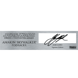 Star Wars - Young Anakin Skywalker - Jake Lloyd - Custom Plaques - Pioneer Signings