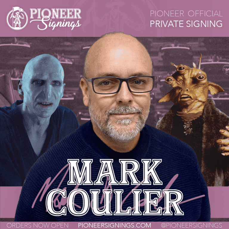 Mark Coulier - Pioneer Signings