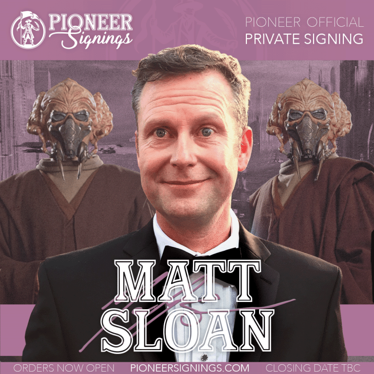 Matt Sloan Star Wars Private Signing