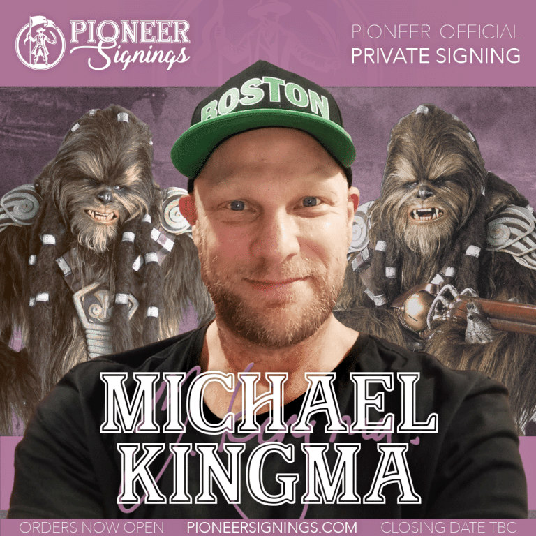 Michael Kingma Star Wars Pioneer Signings