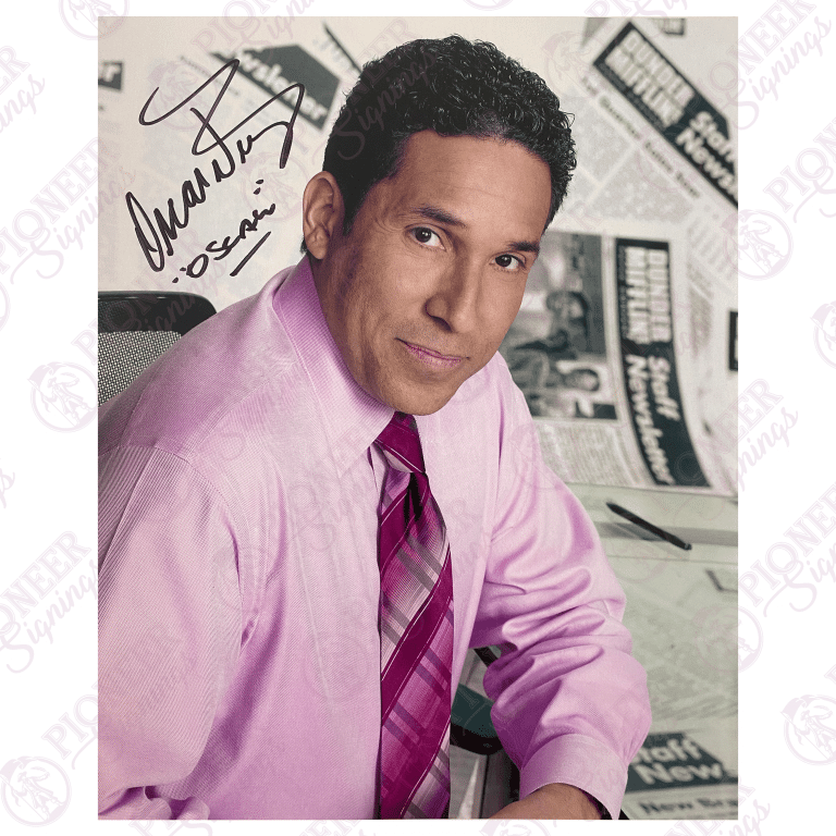 The Office (US) 'Oscar Martinez' 8" x 10" Print Signed by Oscar Nunez - Pioneer Signings