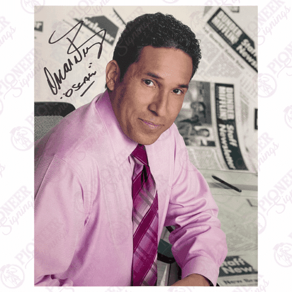 The Office (US) 'Oscar Martinez' 8" x 10" Print Signed by Oscar Nunez - Pioneer Signings
