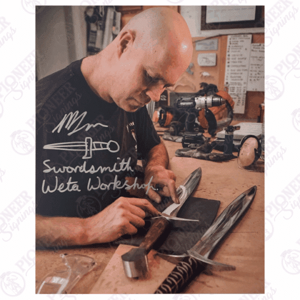 Lord of the Rings: Weta Workshop - Peter Lyon - Pioneer Signings
