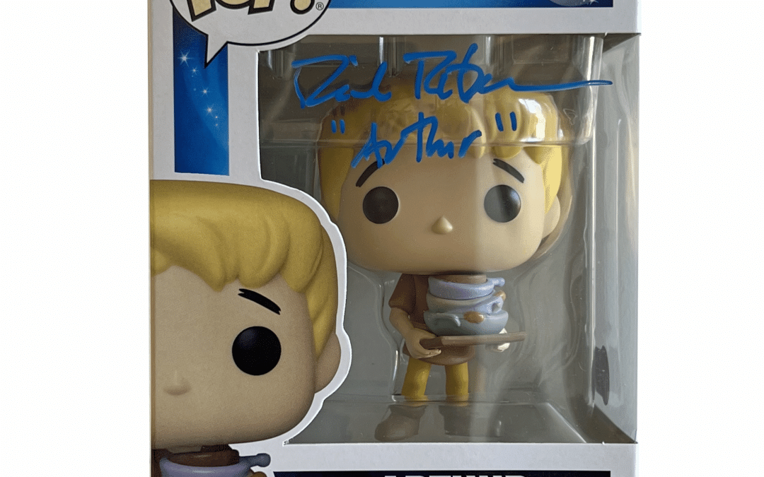 The Sword in the Stone – Arthur – Funko Pop 1099 Signed by Richard Reitherman +CoA