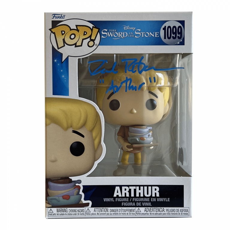 The Sword in the Stone ‘Arthur’ Funko Pop 1099 (Richard Reitherman) - Pioneer Signings