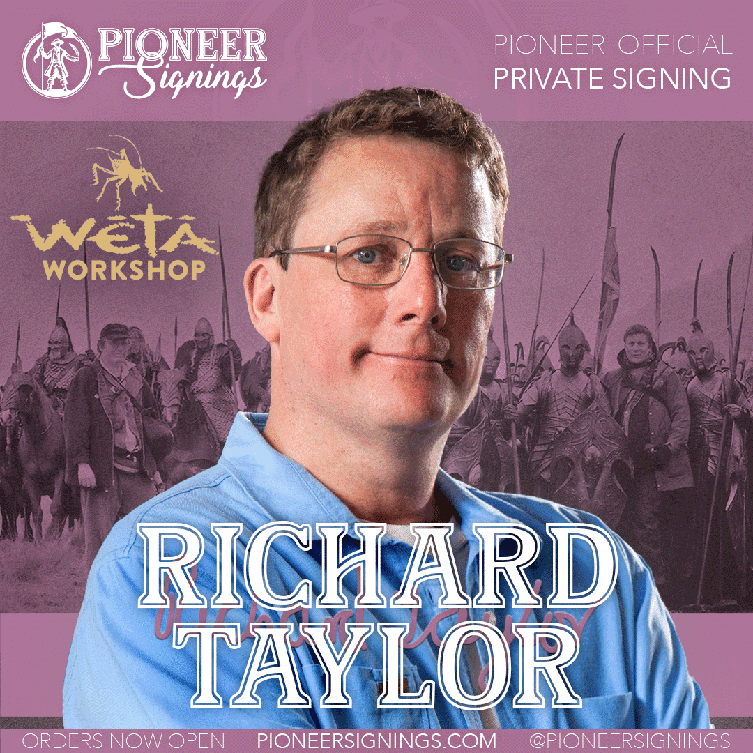Richard Taylor - Private Signing - Pioneer Signings