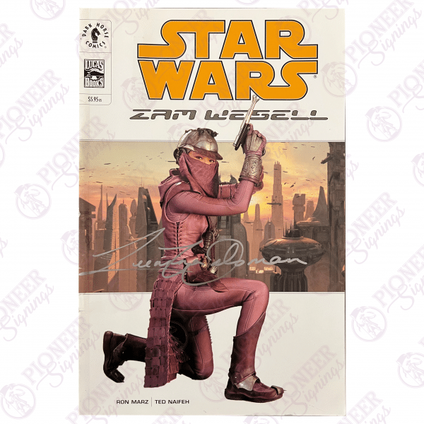 Star Wars 'Zam Wesell' Graphic Novel Comic by Lucas Books signed by Leeanna Walsman - Pioneer Signings