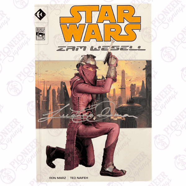 Star Wars 'Zam Wesell' Graphic Novel Comic by Lucas Books signed by Leeanna Walsman - Pioneer Signings